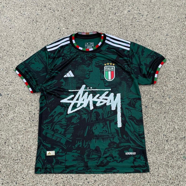 Stüssy x Italy „Azzuro Era“ Sondertrikot