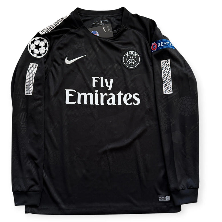 PSG 2018-19 Nike Champions League Third Jersey - Ballstar Respect Long Sleeve MEN