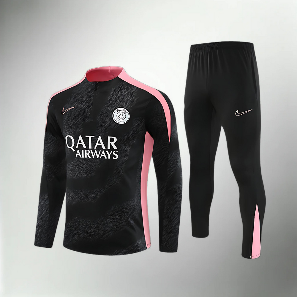 Paris Saint-Germain Trainingsanzug Schwarz-Pink