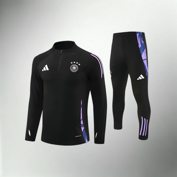 Deutschland Schwarzer Trainingsanzug