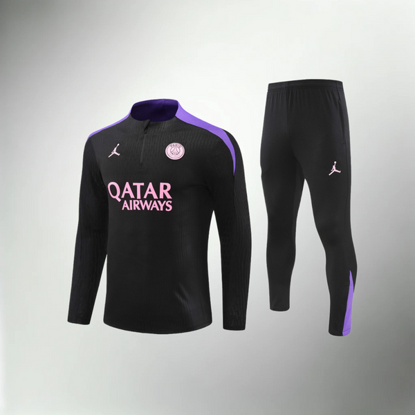 Paris Saint-Germain Trainingsanzug Schwarz Lila