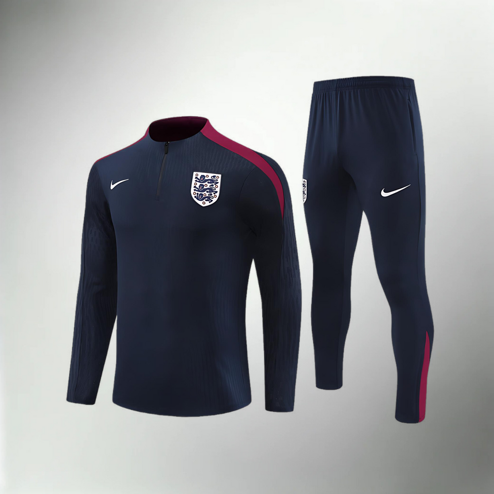 England dunkelblauer Trainingsanzug