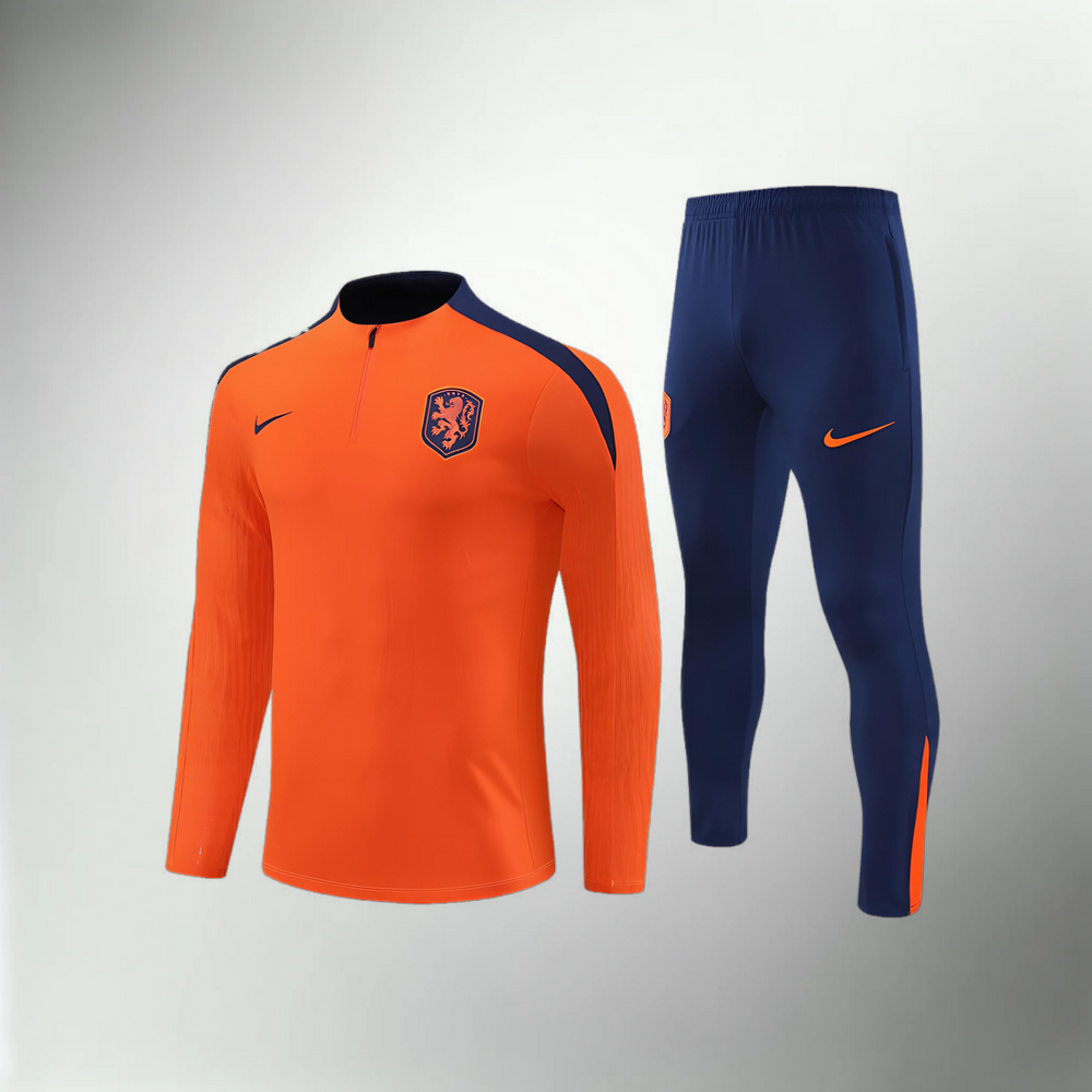 Niederlande orange-blauer Trainingsanzug