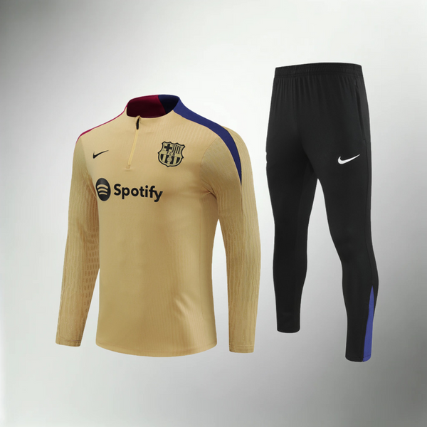 Barcelona Trainingsanzug Gelb und Schwarz