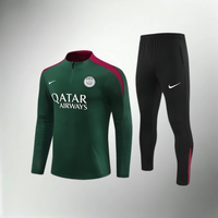 Paris Saint-Germain Grün-Schwarzer Trainingsanzug