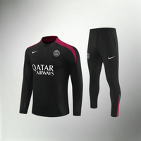 Paris Saint-Germain Trainingsanzug Schwarz-Rot