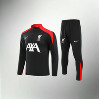 Liverpool Schwarzer Trainingsanzug