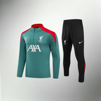 Liverpool Trainingsanzug Türkis und Schwarz