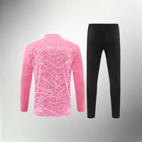 Manchester City Trainingsanzug Schwarz und Pink