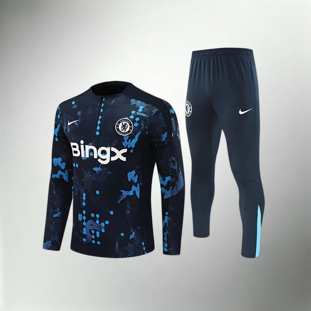 Chelsea Dunkelblauer Trainingsanzug