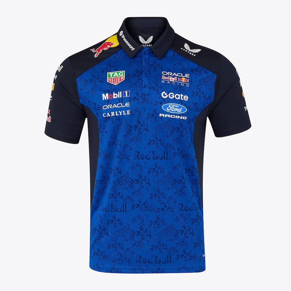 Castore Oracle Red Bull Racing F1 Men’s Polo Shirt 2026