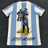 Lionel Messi GOAT Argentinien Champion Sondertrikot