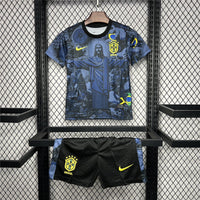 Brasilien „Jesus“ Premium blaues Trikot