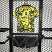 24/25 Brasilien „Jesus“ Premium Gelbes Trikot