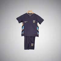 England 2024 Auswärts-Trikot-Set für Kinder