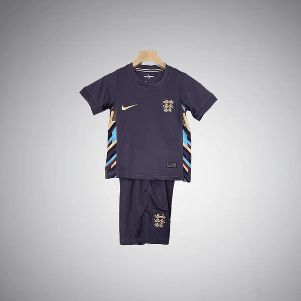 England 2024 Auswärts-Trikot-Set für Kinder