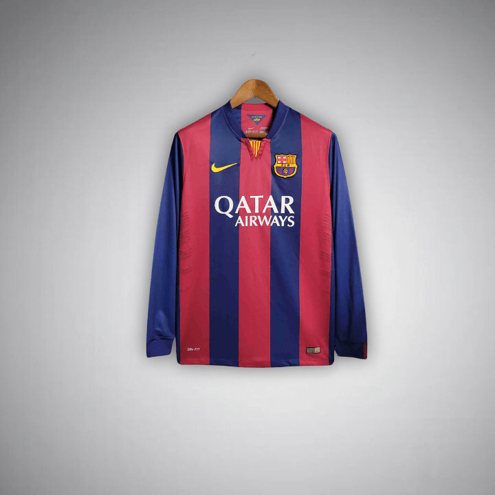 14/15 FC Barcelona Heimtrikot Langarm