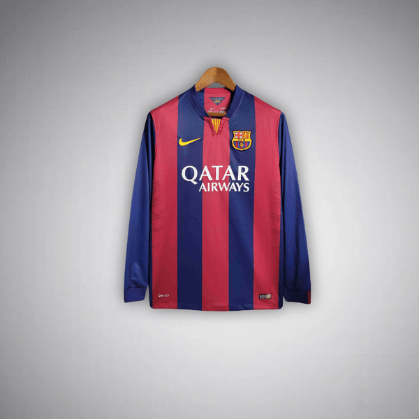 14/15 FC Barcelona Heimtrikot Langarm