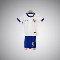 Frankreich Auswärts Trikot-Set 2024 für Kinder