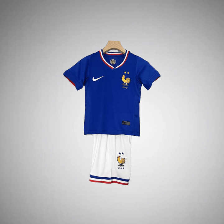 Frankreich 2024 Heimtrikot für Kinder