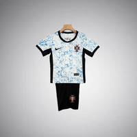 Portugal Auswärts Trikot 2024 für Kinder