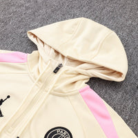 PSG Premium Trainingsanzug Beige und Schwarz