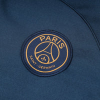 PSG Dunkelblau-goldener Premium-Trainingsanzug