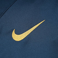 PSG Dunkelblau-goldener Premium-Trainingsanzug