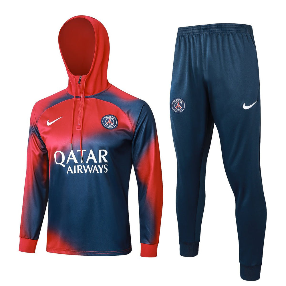 PSG Dunkelblauer und Roter Trainingsanzug II