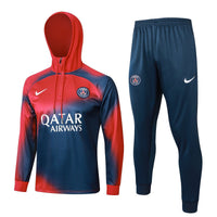 PSG Dunkelblauer und Roter Trainingsanzug II