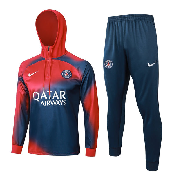 PSG Dunkelblauer und Roter Trainingsanzug II