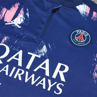 PSG „Parisian Frost“ blauer Premium-Trainingsanzug