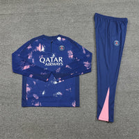PSG „Parisian Frost“ blauer Premium-Trainingsanzug