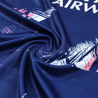 PSG „Parisian Frost“ blauer Premium-Trainingsanzug