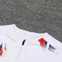 PSG „Parisian Frost“ Weißer Premium-Trainingsanzug