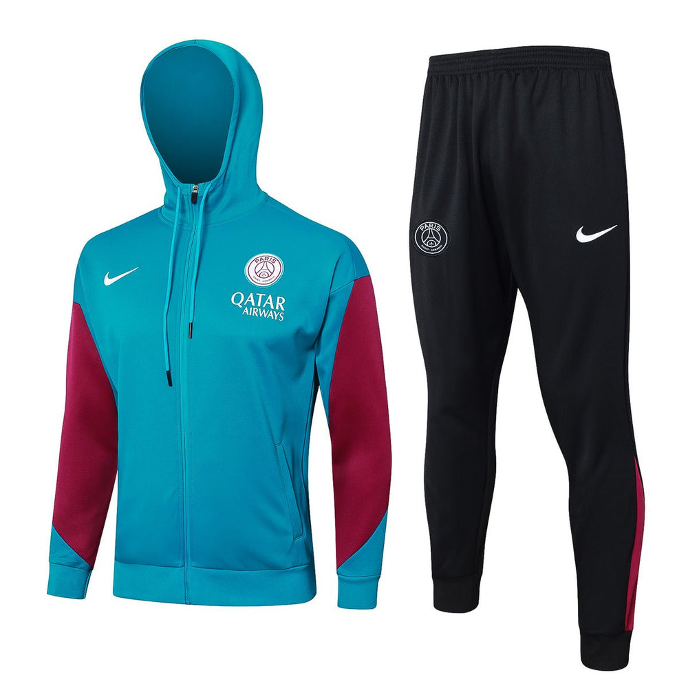 PSG Türkis und Pink Premium Trainingsanzug