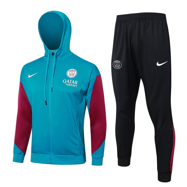PSG Türkis und Pink Premium Trainingsanzug
