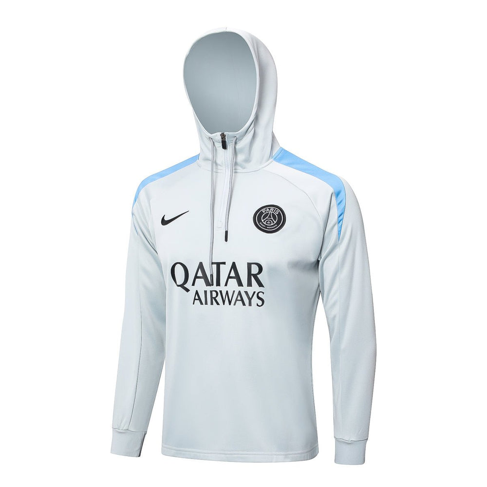 PSG Weiß-Blauer Premium-Trainingsanzug