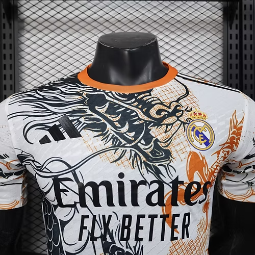 Real Madrid x Orange / Schwarzes Trikot