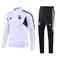 Real Madrid „Blanco Regal“ Premium Trainingsanzug
