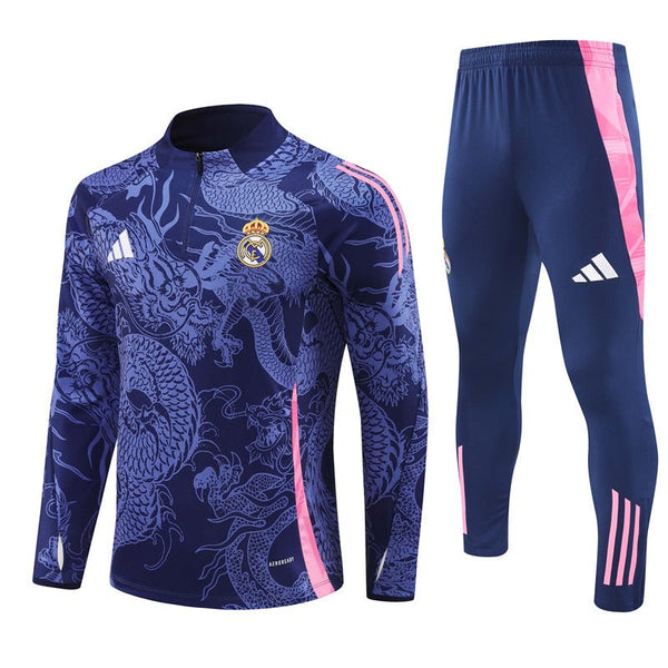 Real Madrid „Himmlische Mitternacht“ Premium-Trainingsanzug