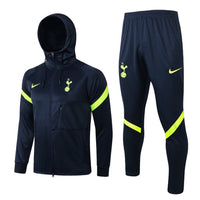 Tottenham dunkelblauer Premium-Trainingsanzug